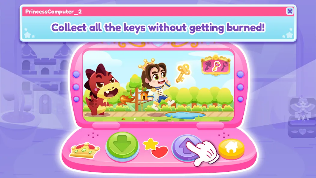 Princess Computer 2 Girl Games  [МОД Меню] Screenshot 4