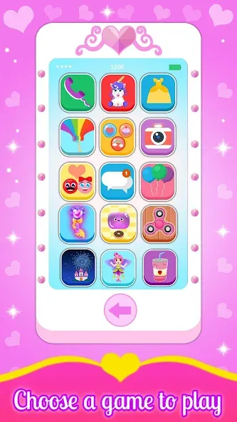 Baby Princess Phone  [МОД Бесконечные монеты] Screenshot 1