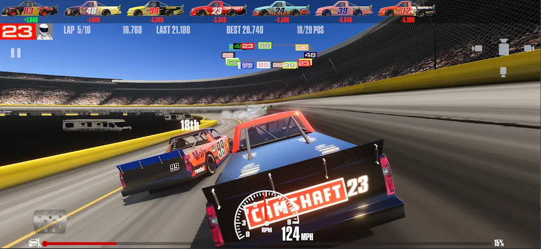 Stock Car Racing (ток Кар Гонки)  [МОД Много денег] Screenshot 3