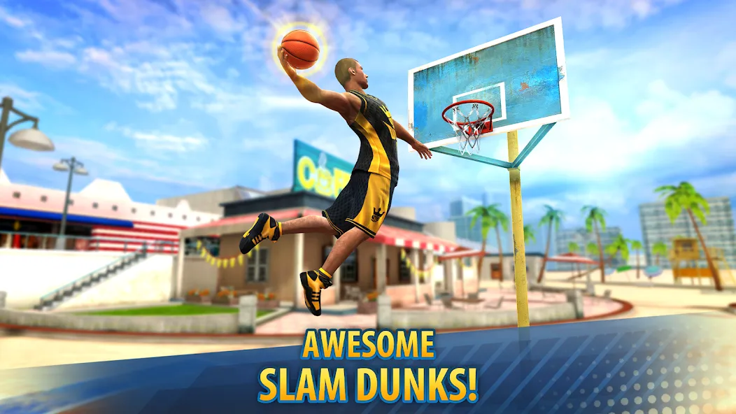 Basketball Stars: Multiplayer (Баскетбол Старс)  [МОД Много монет] Screenshot 3