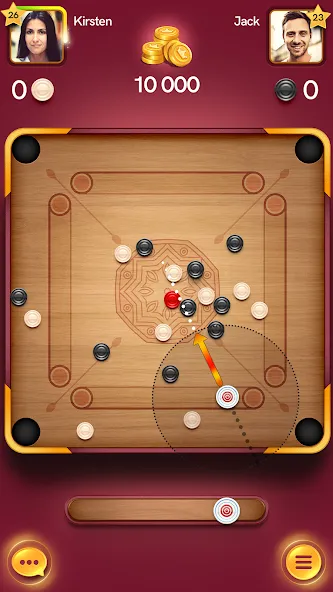 Carrom Pool: Disc Game (Карром Пул)  [МОД Бесконечные монеты] Screenshot 4