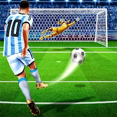 Скачать взломанную Football Strike: Online Soccer (Футбольный забастовка)  [МОД Unlocked] - полная версия apk на Андроид