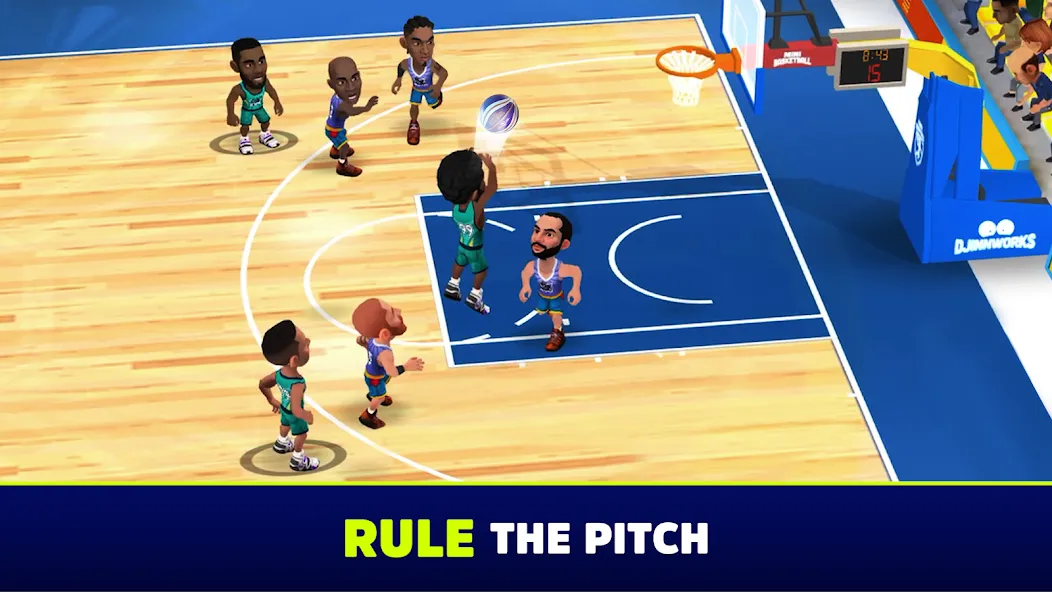 Mini Basketball (Мини баскетбол)  [МОД Бесконечные деньги] Screenshot 2