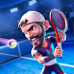 Взломанная Mini Tennis: Perfect Smash (Мини Теннис)  [МОД Бесконечные монеты] - полная версия apk на Андроид