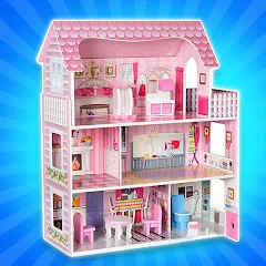 Скачать взлом Girl Doll House Design & Clean  [МОД Много денег] - последняя версия apk на Андроид