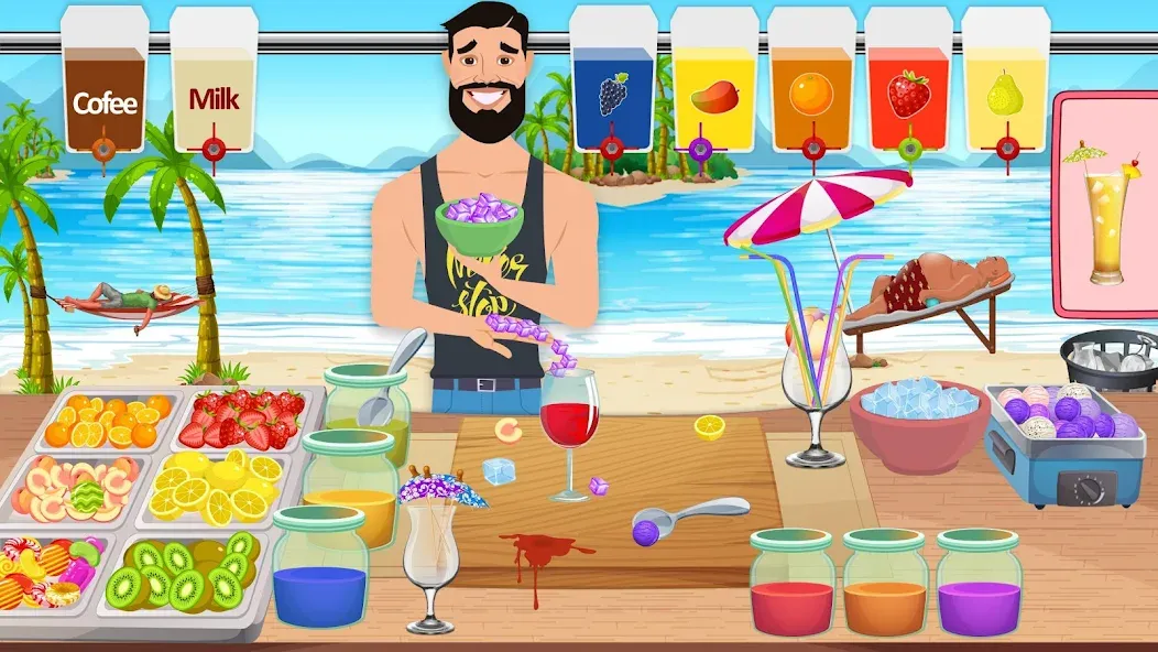 Boba cocktail:DIY recipe games  [МОД Unlocked] Screenshot 5