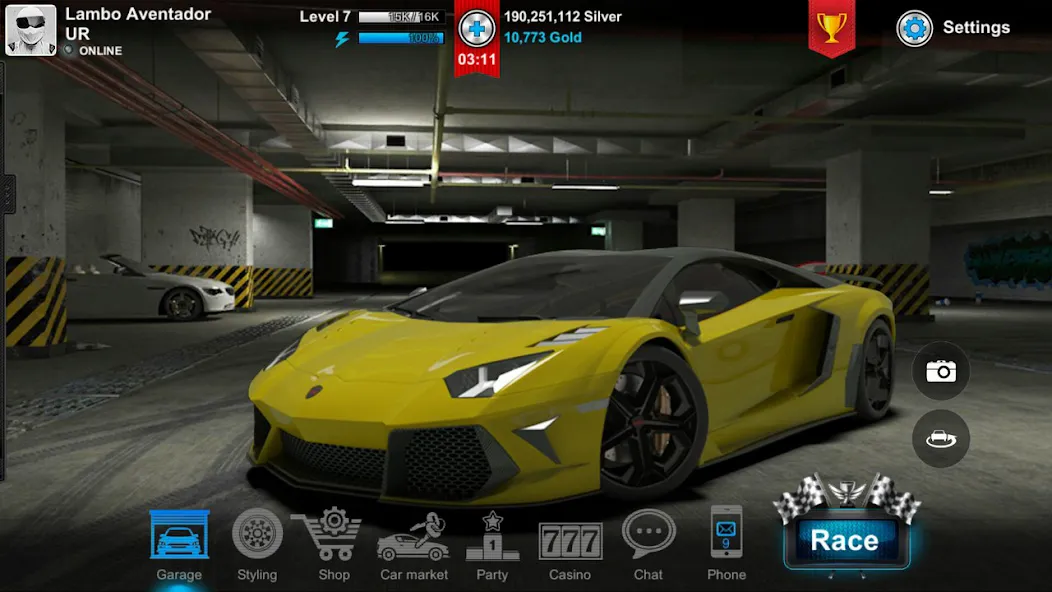 Tuner Life Online Drag Racing (Тюнер Лайф)  [МОД Mega Pack] Screenshot 2