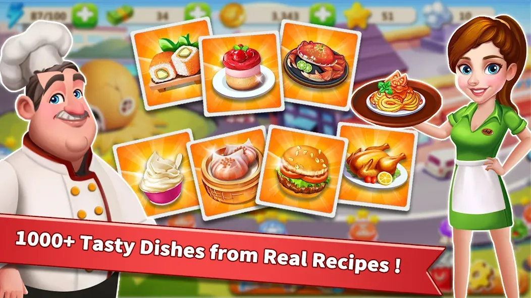 Rising Super Chef - Cook Fast (Райзинг Супер Шеф)  [МОД Mega Pack] Screenshot 5