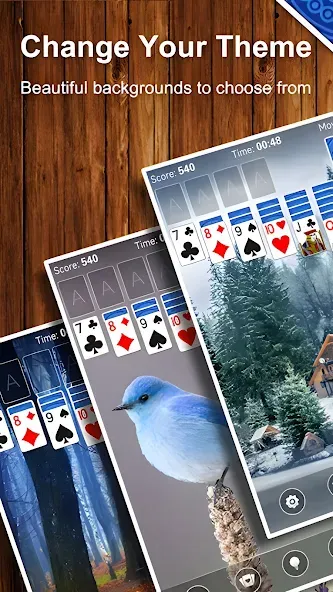 Solitaire Card Game (Солитер карточная игра)  [МОД Все открыто] Screenshot 3