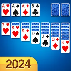 Взлом Solitaire Card Game (Солитер карточная игра)  [МОД Все открыто] - последняя версия apk на Андроид