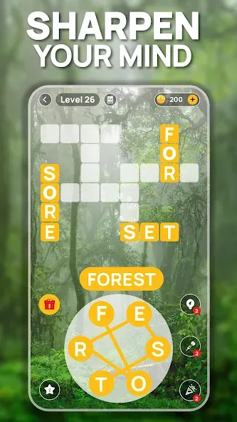 Word Scenery: Crossword (Ворд Трип)  [МОД Unlocked] Screenshot 2