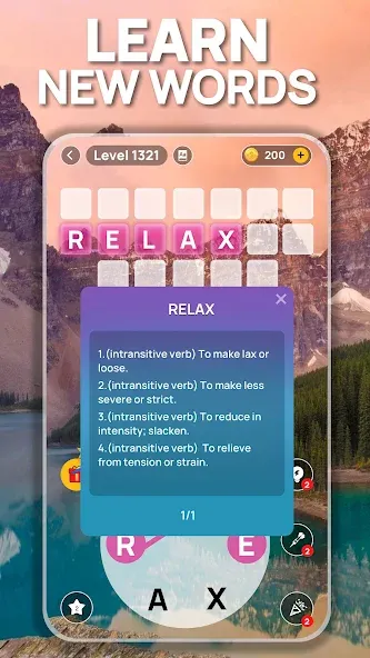 Word Scenery: Crossword (Ворд Трип)  [МОД Unlocked] Screenshot 3