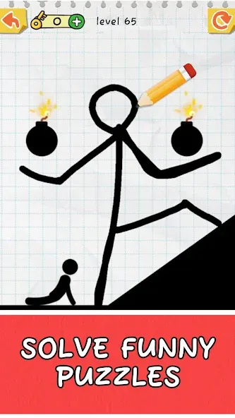 Draw 2 Save: Stickman Puzzle (Дроу 2 Сэйв)  [МОД Unlocked] Screenshot 4