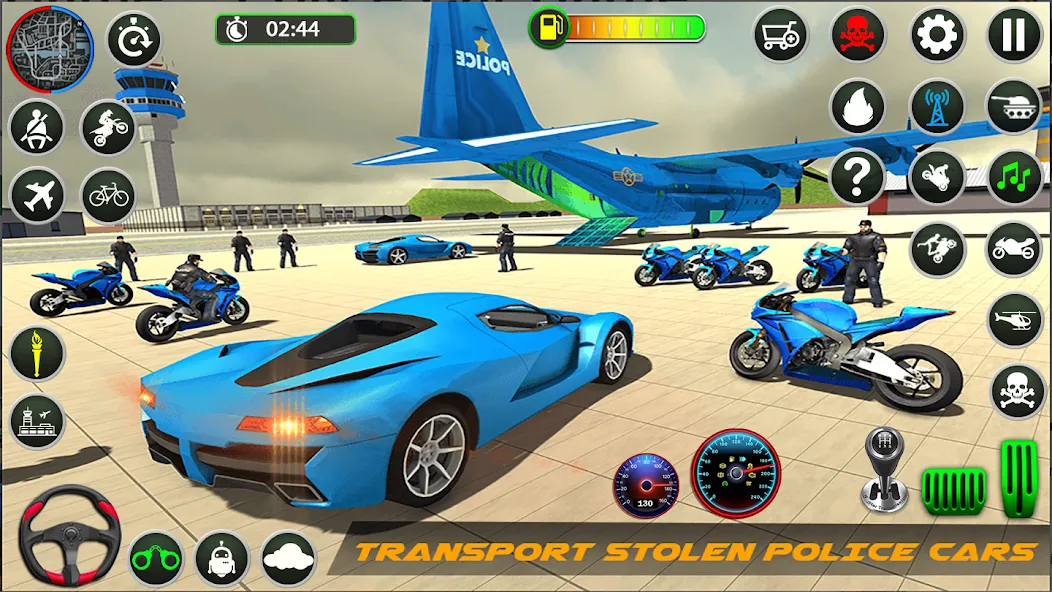 Police Game – Police Car Game  [МОД Все открыто] Screenshot 1