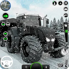 Взломанная Indian Tractor Games Simulator  [МОД Меню] - последняя версия apk на Андроид