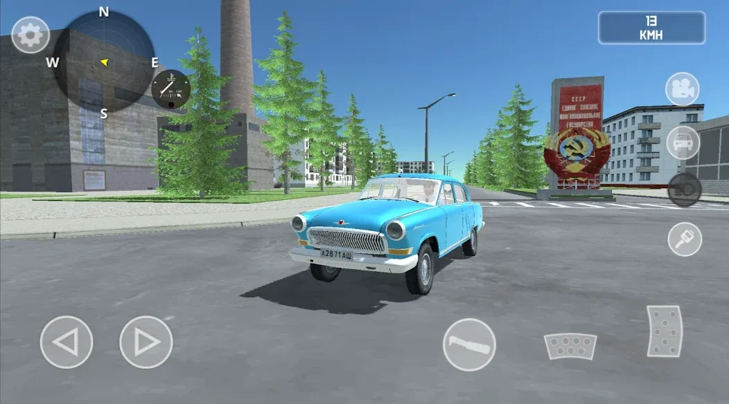 SovietCar: Simulator (оветКар)  [МОД Много денег] Screenshot 2