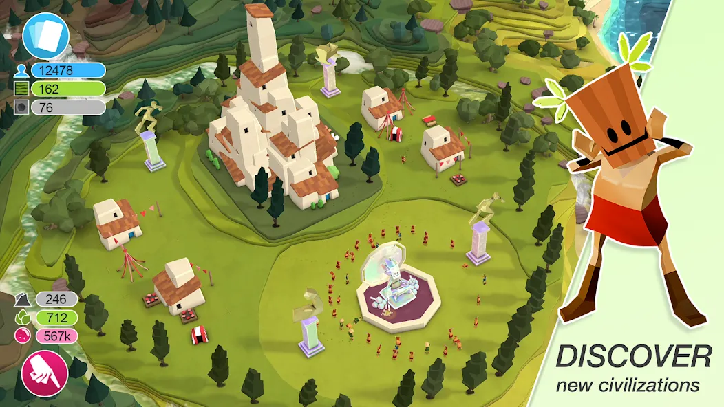 Godus (Годус)  [МОД Меню] Screenshot 4