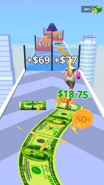 Money Roller (Мани Роллер)  [МОД Меню] Screenshot 2