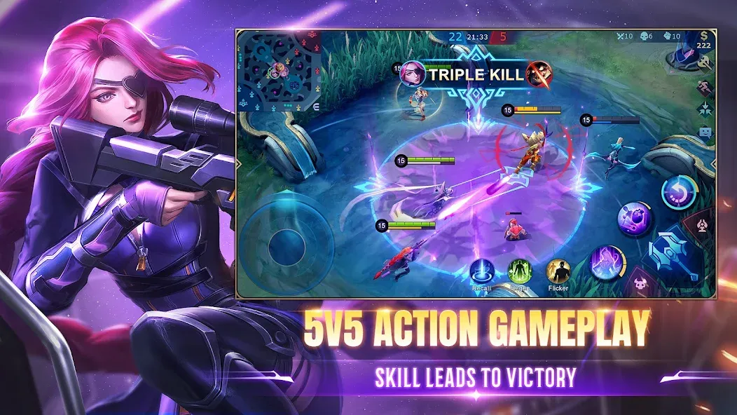 Mobile Legends: Bang Bang (Мобильные Легенды)  [МОД Mega Pack] Screenshot 1