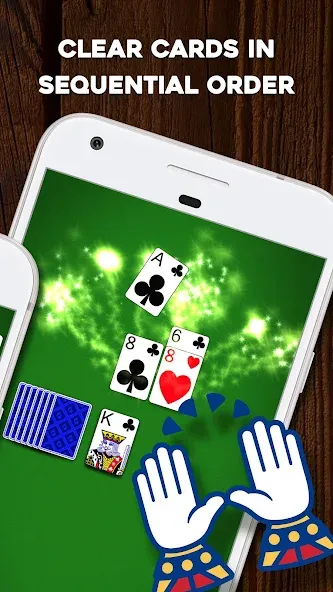 Crown Solitaire: Card Game (Краун Солитер)  [МОД Menu] Screenshot 2