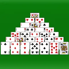 Взломанная Pyramid Solitaire - Card Games (Пирамида Солитер)  [МОД Menu] - стабильная версия apk на Андроид