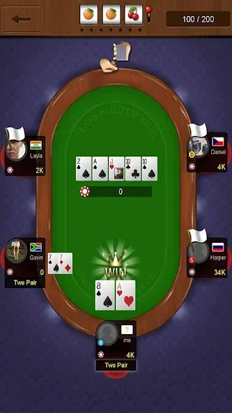 Texas holdem poker king  [МОД Все открыто] Screenshot 5