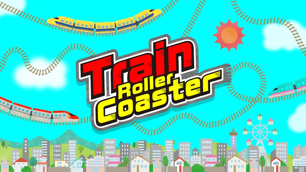 Train Roller Coaster (Трейн Роллеркостер)  [МОД Menu] Screenshot 1