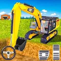 Взлом Heavy Construction Simulator  [МОД Бесконечные деньги] - стабильная версия apk на Андроид