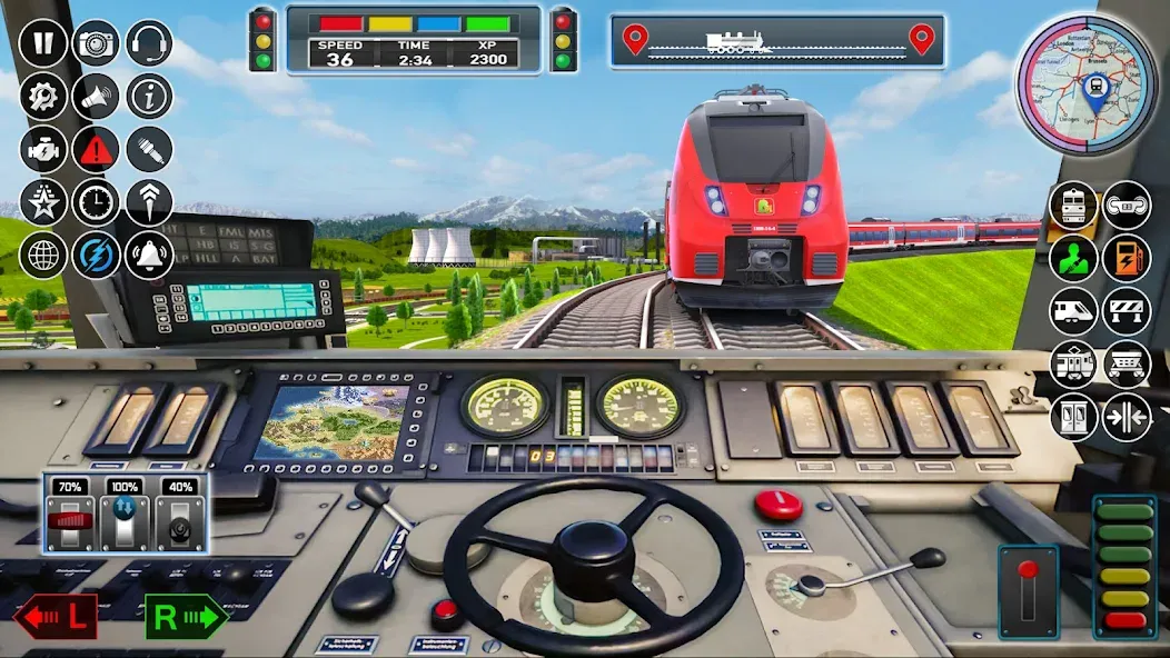 City Train Game 3d Train games  [МОД Menu] Screenshot 1