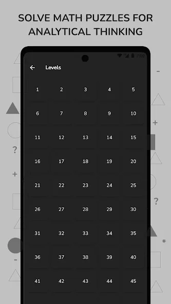 Math Puzzle & Brain Riddles  [МОД Unlimited Money] Screenshot 1