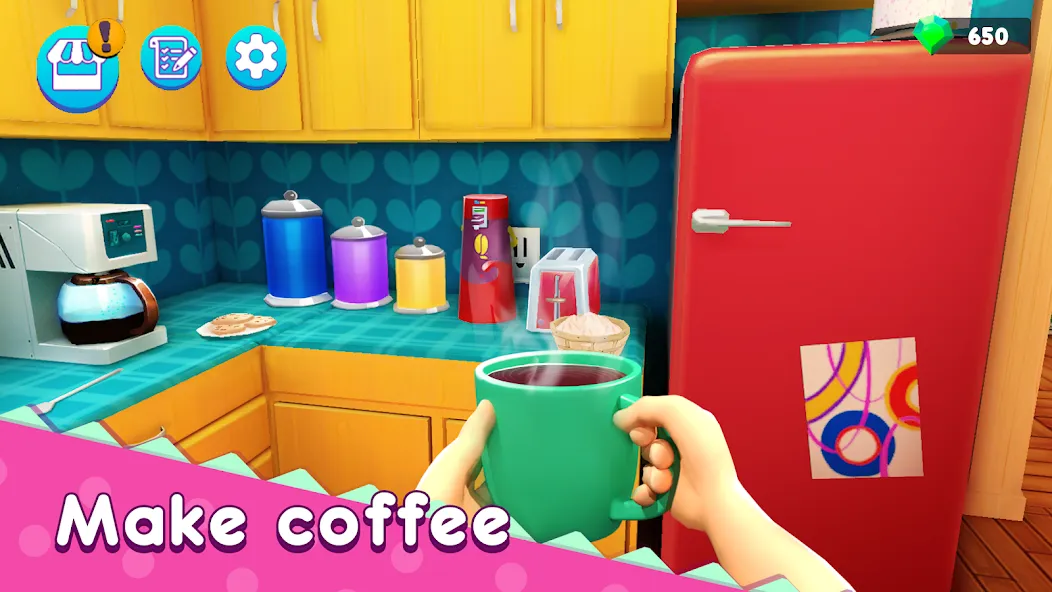 Mother Simulator: Family life  [МОД Много монет] Screenshot 1