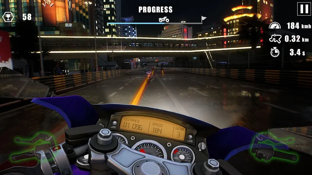 Moto Bike Race : Driving Car (Мото Байк Рейс)  [МОД Бесконечные деньги] Screenshot 2