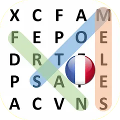 Скачать взломанную Mots Mêlés Français  [МОД Menu] - последняя версия apk на Андроид