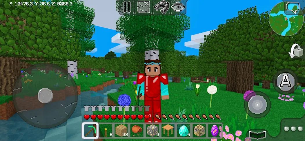 MultiCraft — Build and Mine!  [МОД Много монет] Screenshot 2