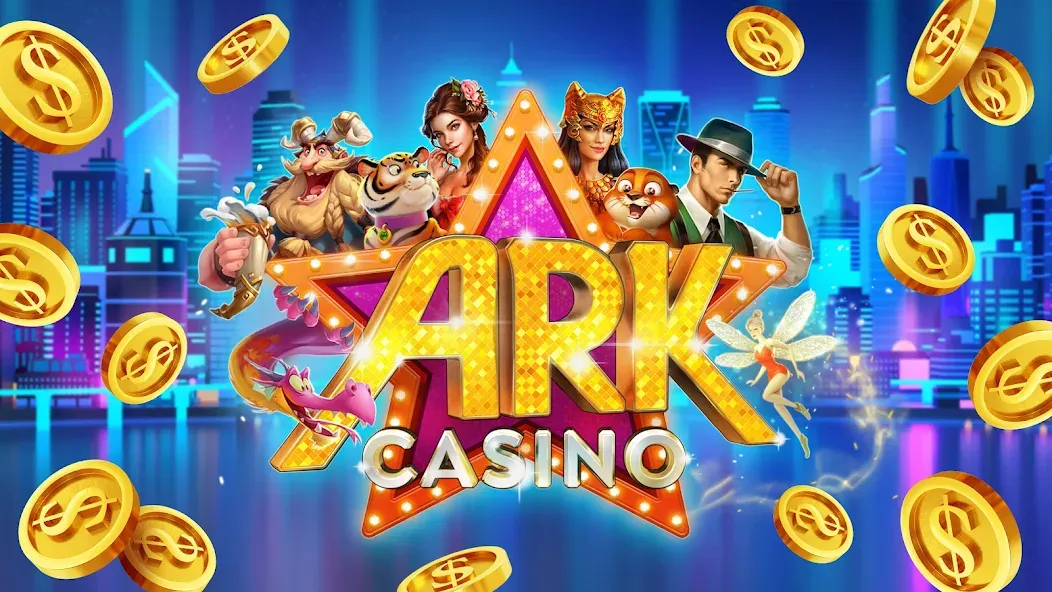 ARK Casino - Vegas Slots Game (АРК Казино)  [МОД Все открыто] Screenshot 1