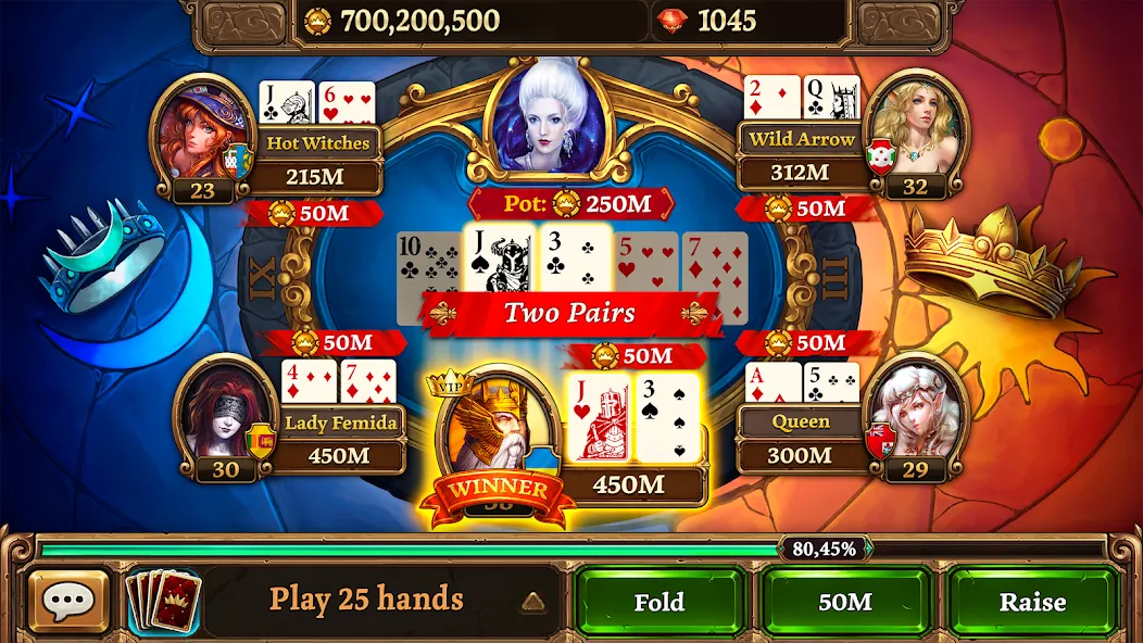 Texas Holdem - Scatter Poker (Тексас Холдем)  [МОД Много денег] Screenshot 1