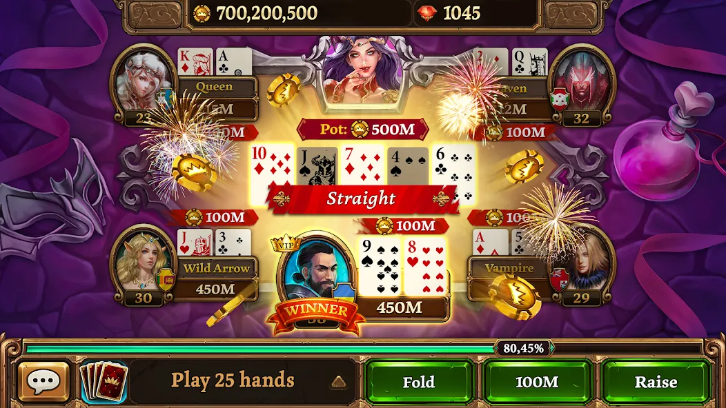 Texas Holdem - Scatter Poker (Тексас Холдем)  [МОД Много денег] Screenshot 5