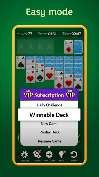 Solitaire Play - Card Klondike (Солитер Плей)  [МОД Меню] Screenshot 4