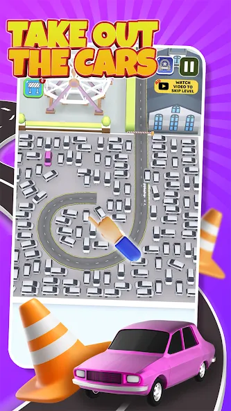 Parking Jam: Car Parking Games (Паркинг Джем)  [МОД Меню] Screenshot 5