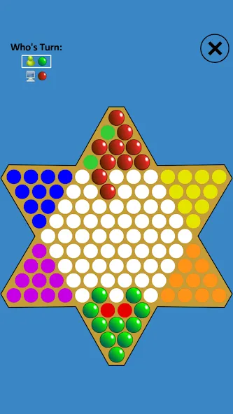 Chinese Checkers Touch (Китайские шашки Тач)  [МОД Меню] Screenshot 1