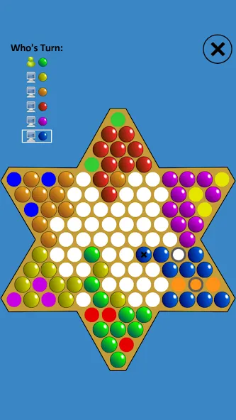 Chinese Checkers Touch (Китайские шашки Тач)  [МОД Меню] Screenshot 3