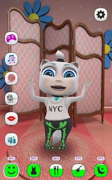 My Talking Kitty Cat  [МОД Mega Pack] Screenshot 5