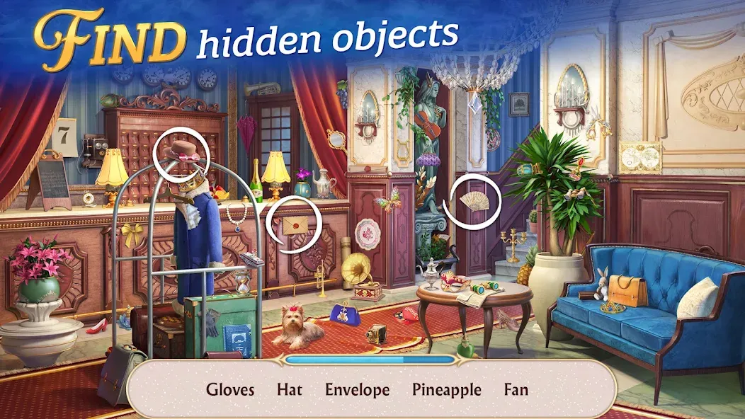 Seekers Notes: Hidden Objects  [МОД Бесконечные монеты] Screenshot 1