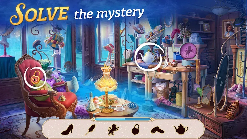 Seekers Notes: Hidden Objects  [МОД Бесконечные монеты] Screenshot 2