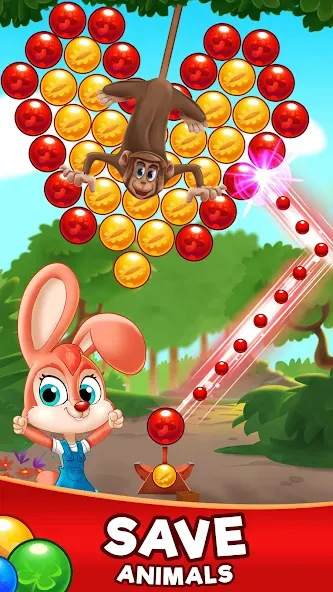 Bubble Friends Bubble Shooter  [МОД Все открыто] Screenshot 2