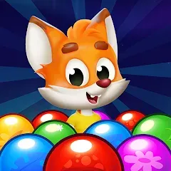 Взлом Bubble Friends Bubble Shooter  [МОД Все открыто] - стабильная версия apk на Андроид