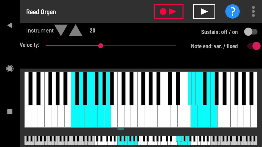 Simple piano with recorder (Симпл пиано с рекордером)  [МОД Mega Pack] Screenshot 5