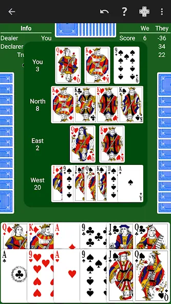 Pinochle - Expert AI (Пиночле)  [МОД Много монет] Screenshot 2