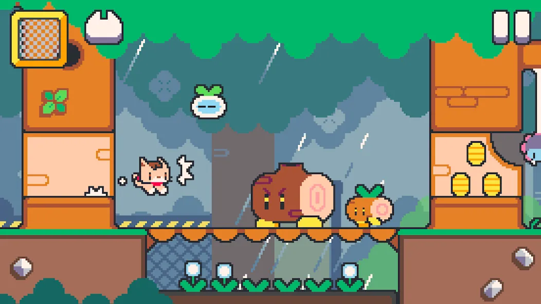 Super Cat Tales: PAWS (упер Кэт Тэйлз)  [МОД Много монет] Screenshot 1