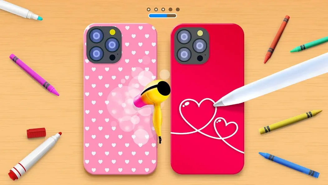 Phone Case DIY  [МОД Много монет] Screenshot 5